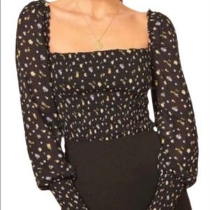 Reformation floral top